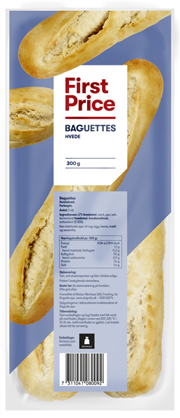 Fp Baguettes Hvede 2 Stk