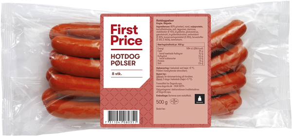 Fp Hotdog Pølser