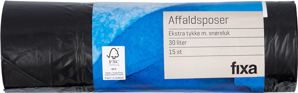 Fixa Affaldsposer 30 L – produktbillede
