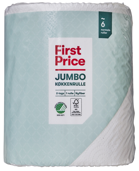 Jumbo Køkkenrulle 2-lags