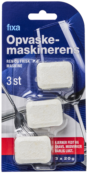 Fixa Maskinrengøring Tabs