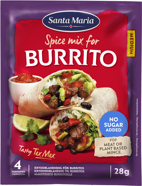 Tex-mex Burrito Kryd.mix