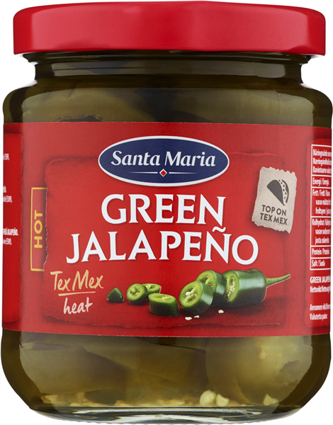 S.M. Jalapeno Green Hot