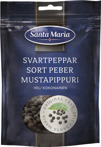 S.M Sort Peber Hel