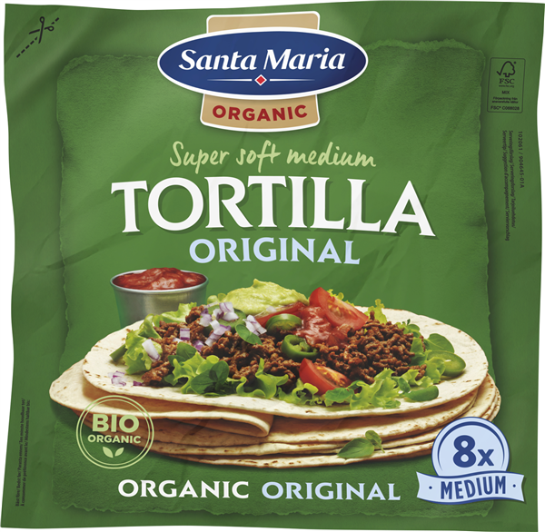 S.M. Tortilla Original Øko – produktbillede