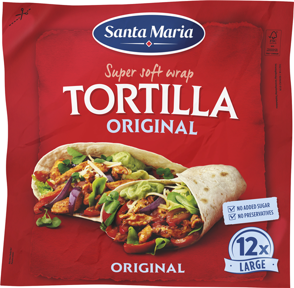 S.M. Tortilla Stor 12 St