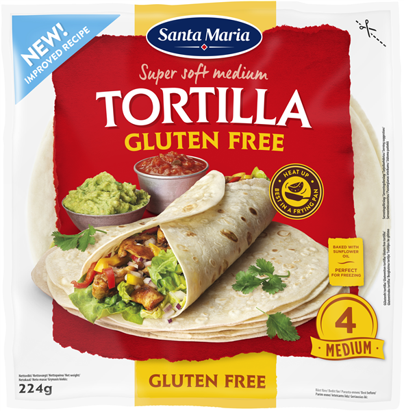 S.M. Tortilla 4 Stk Glf