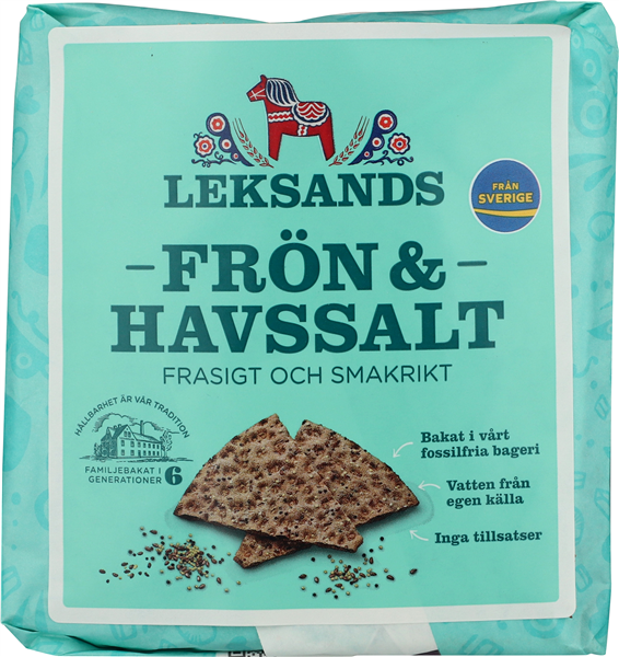 Leksands Knækbrød Frø/salt