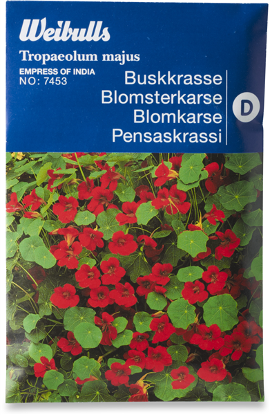 Blomsterkarse Mørk