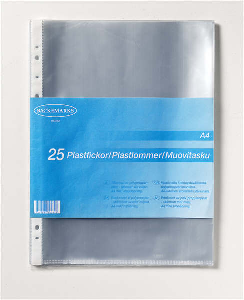 Plastlommer A4 0,06Mm