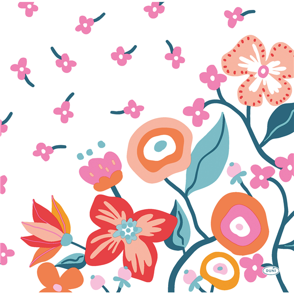 Serviet Soft Vibrant Bloom