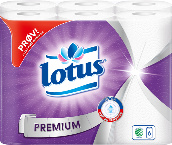 Lotus Premium Køkkenrulle