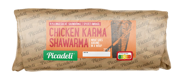 Wrap Kylling Shawarma