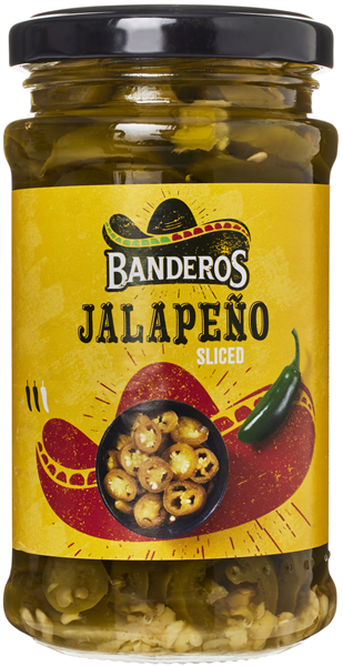 Banderos Jalapenos Sliced