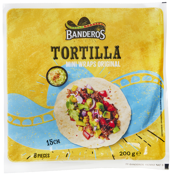 Banderos Tortilla Wrap Min