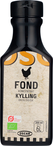 Oscar Kyllingefond Øko – produktbillede