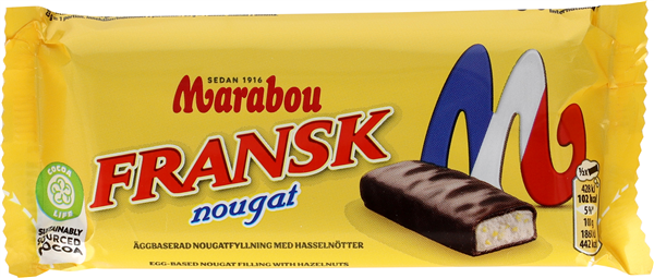 Marabou Fransk Nougat Bar