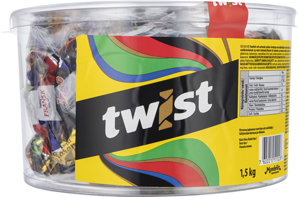 Twist Blandet Chokolade