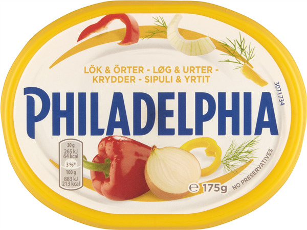 Philadelphia Løg/urter