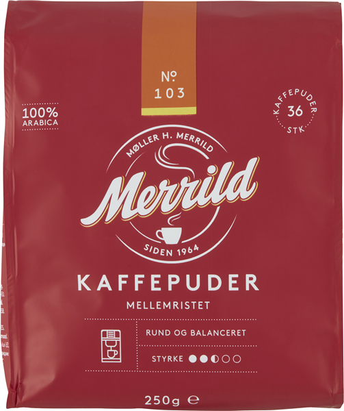 Merrild Mellemristet Pads