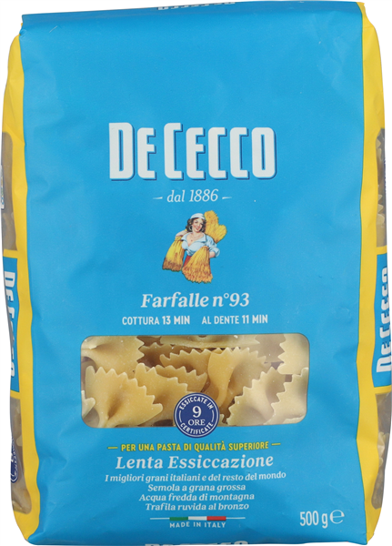 De Cecco Farfalle Pasta