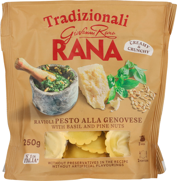 Tortellini m. basilikumspesto