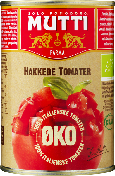 Mutti Hakkede Tomater Øko