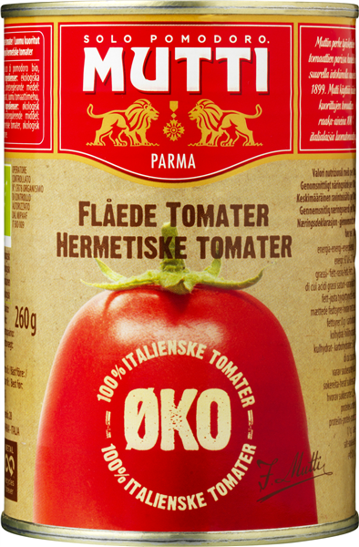 Mutti Flåede Tomater Øko
