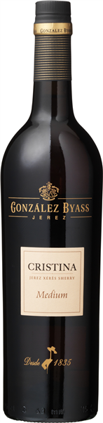 Gonzalez Byass Cristina Medium Sherry 17,5%