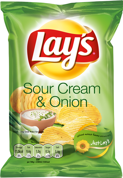 Lay's Sour Cream og Onion