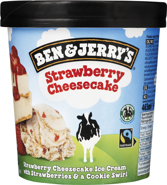 B&J Strawberry Cheesecake