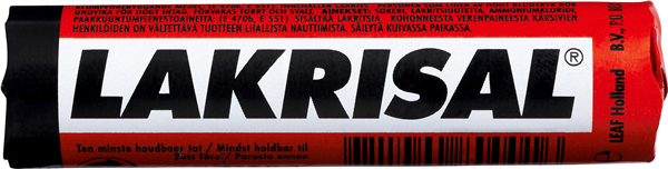 Lakrisal Rød