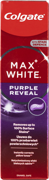 Colgate Max White Purple Tandpasta