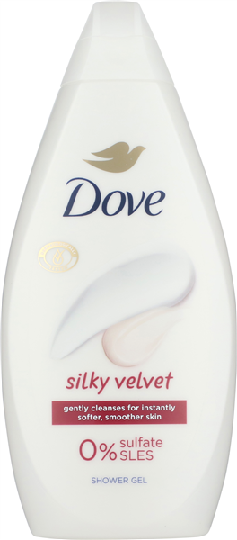 Dove Shower Ess Silky Vel