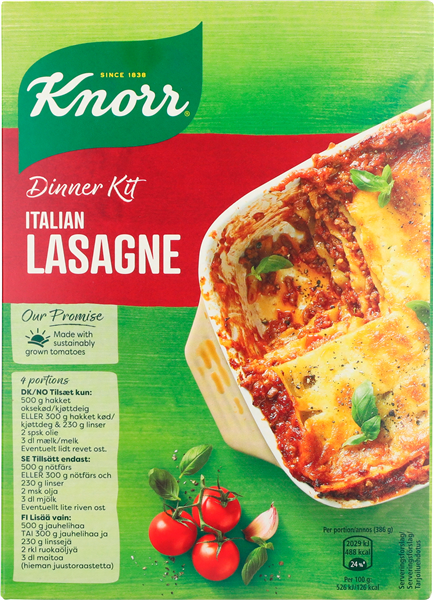 Knorr Lasagne