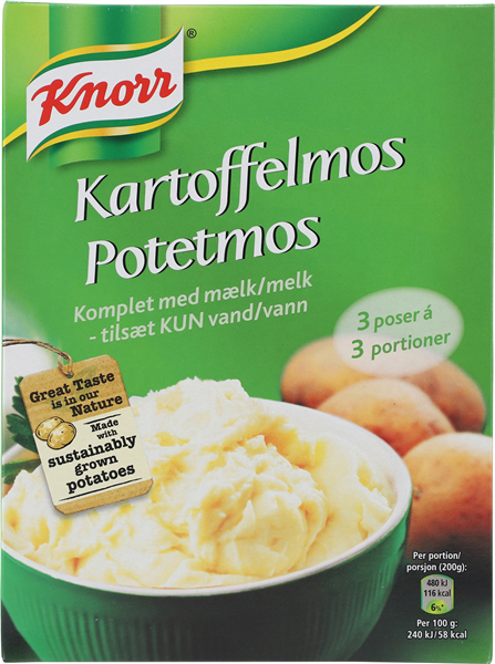 Knorr Kartoffelmos 3X93